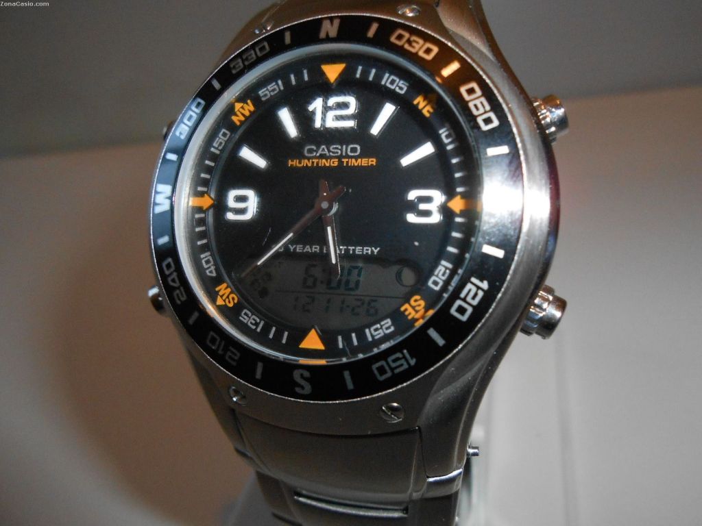 Zona Casio: Prueba: Casio AMW-701, el Hunting Gear más impresionante de la historia