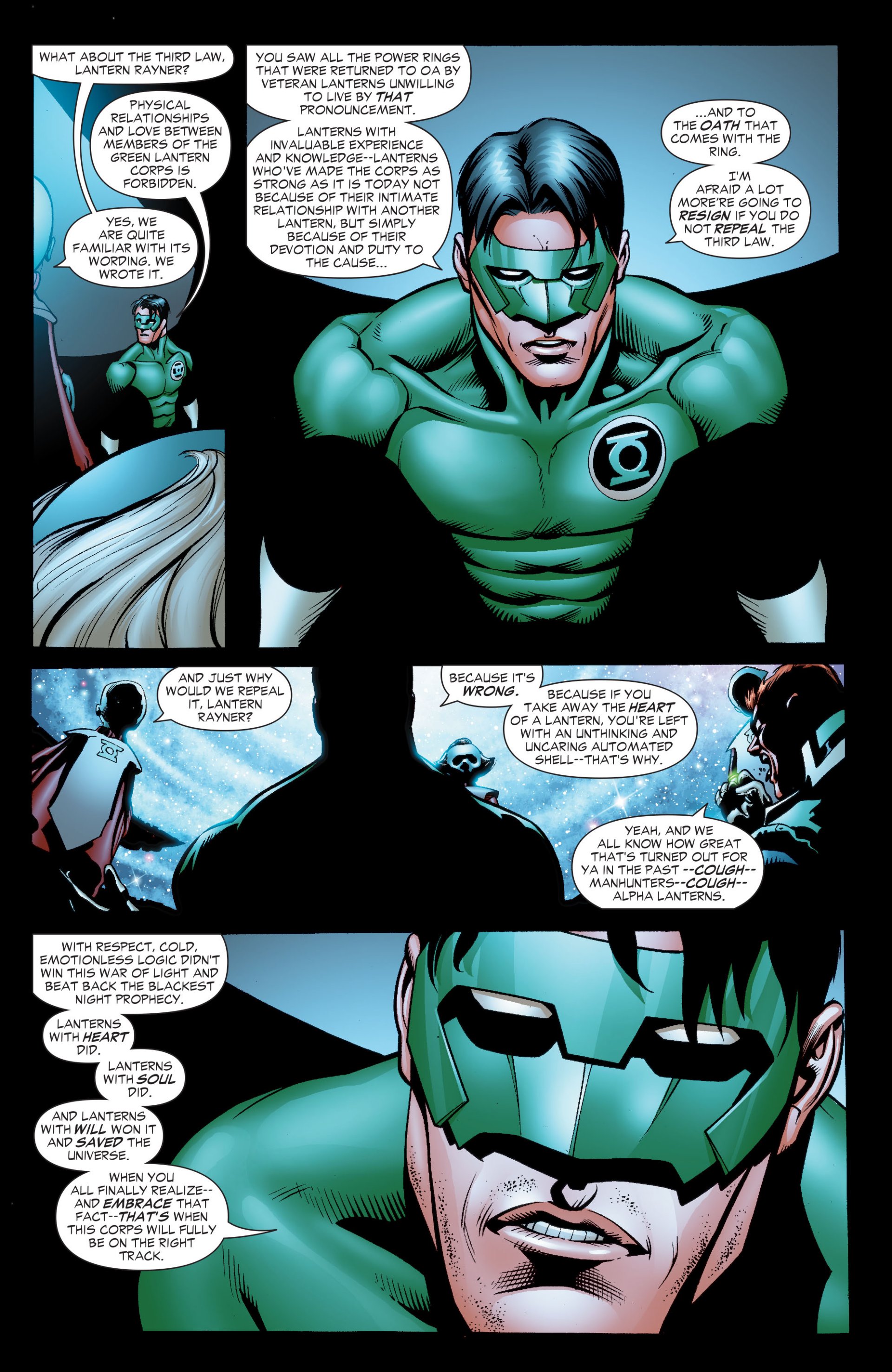 Read online Green Lantern Corps (2006) comic -  Issue #47 - 22