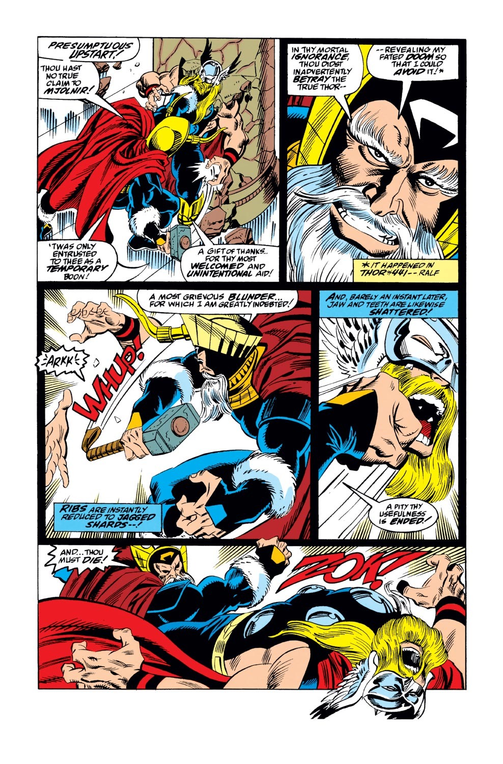 Read online Thor (1966) comic -  Issue #455 - 6