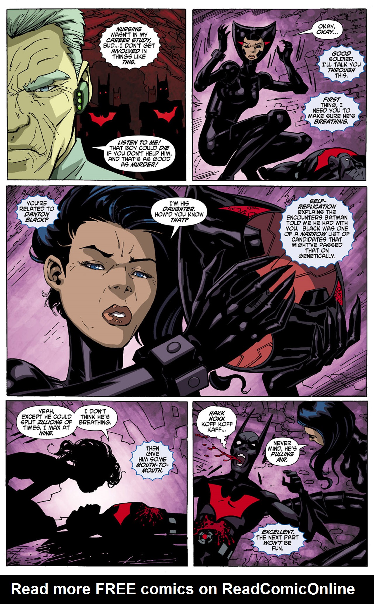 Read online Batman Beyond (2010) comic -  Issue #5 - 7