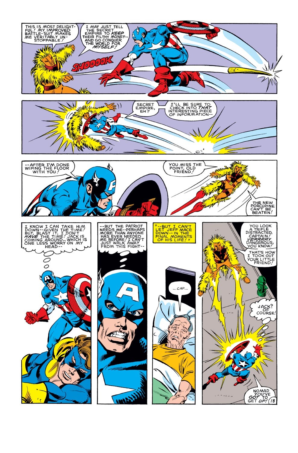 Read online Captain America (1968) comic -  Issue #285 - 19