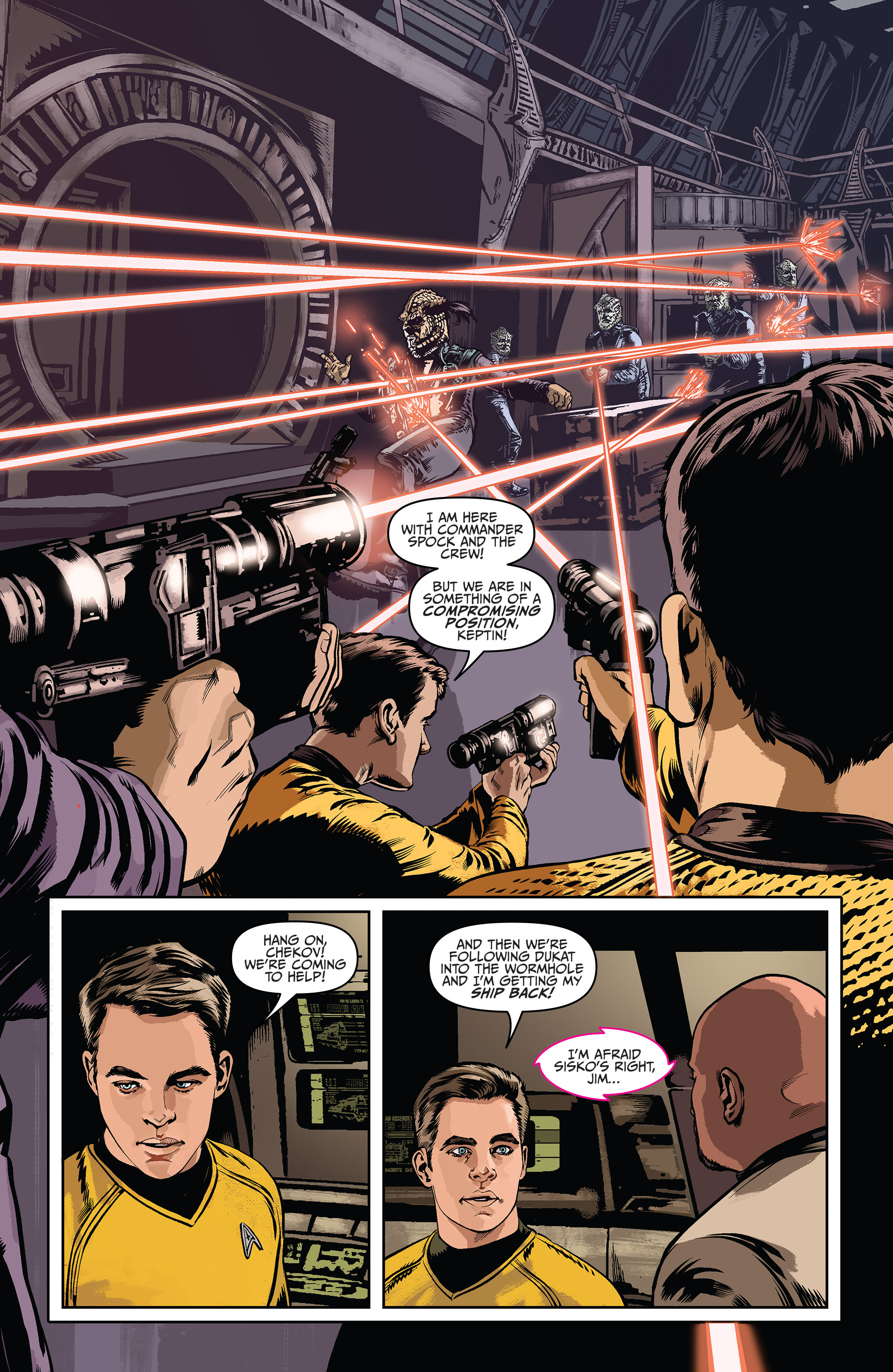 Read online Star Trek (2011) comic -  Issue #39 - 23