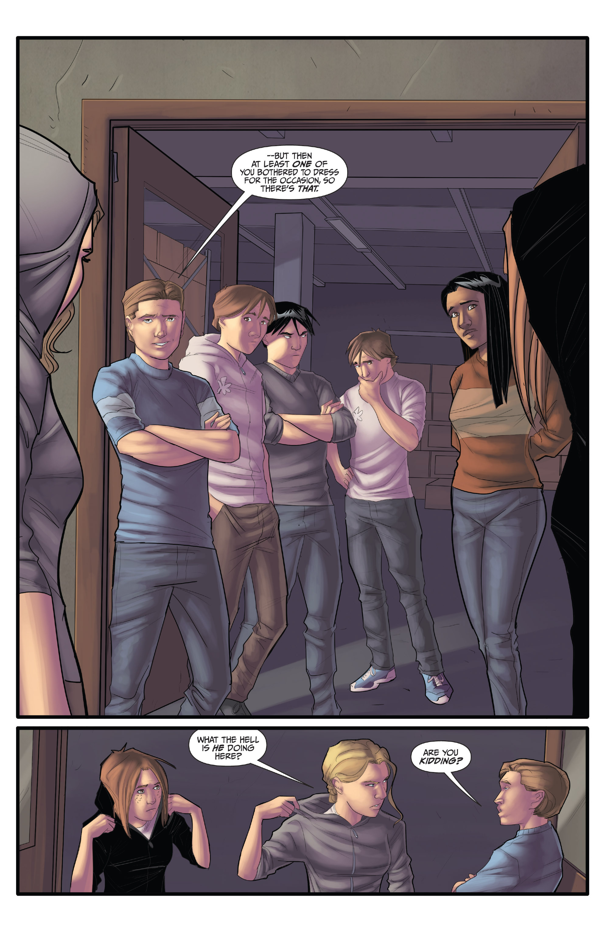 Read online Morning Glories comic -  Issue # _TPB 6 - 113