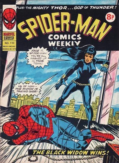 Spider-Man Comics Weekly #110, Black Widow