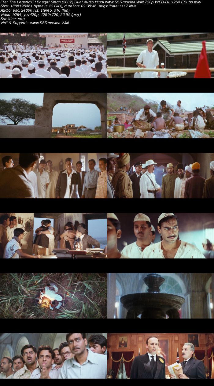 Legend Of Bhagat Singh (2002) Dual Audio Hindi 720p WEB-DL ESubs