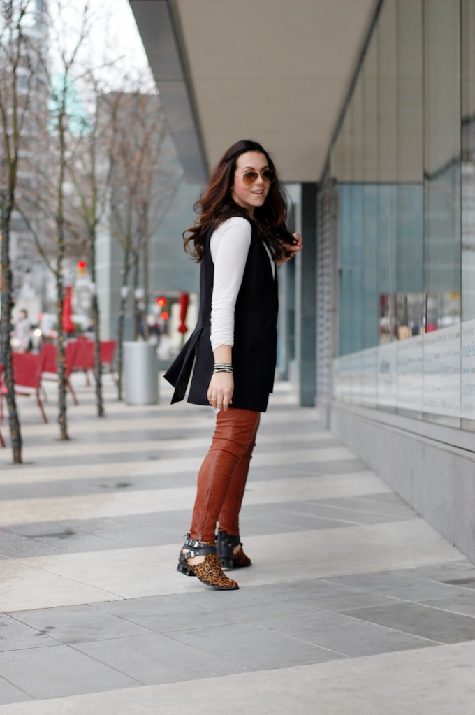 Alden Rae wrap bracelet and Jeffrey Campbell Everly boots by Vancouver fashion blogger Aleesha Harris of Covet and Acquire.