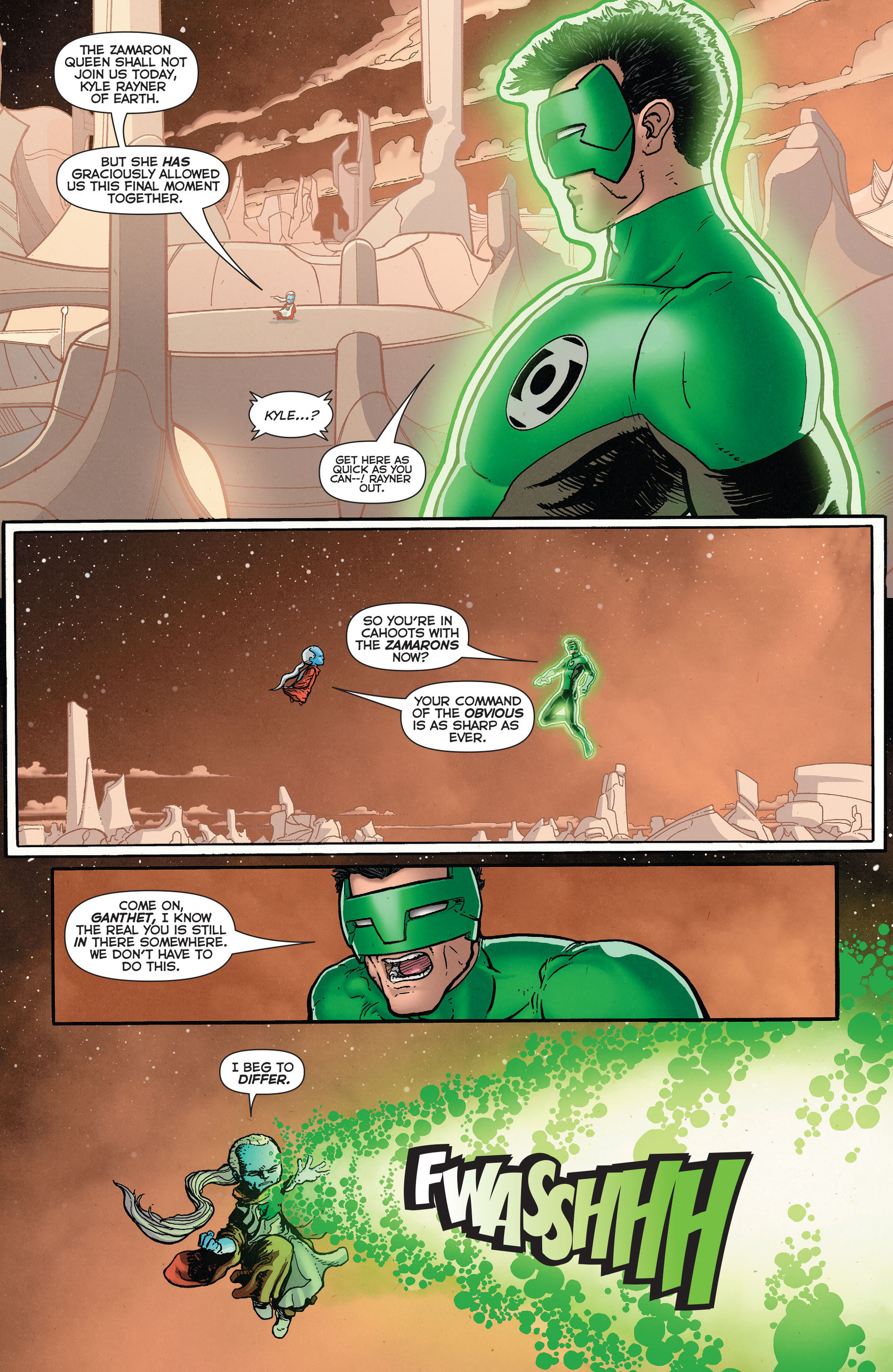 Read online Green Lantern: New Guardians comic -  Issue #16 - 7
