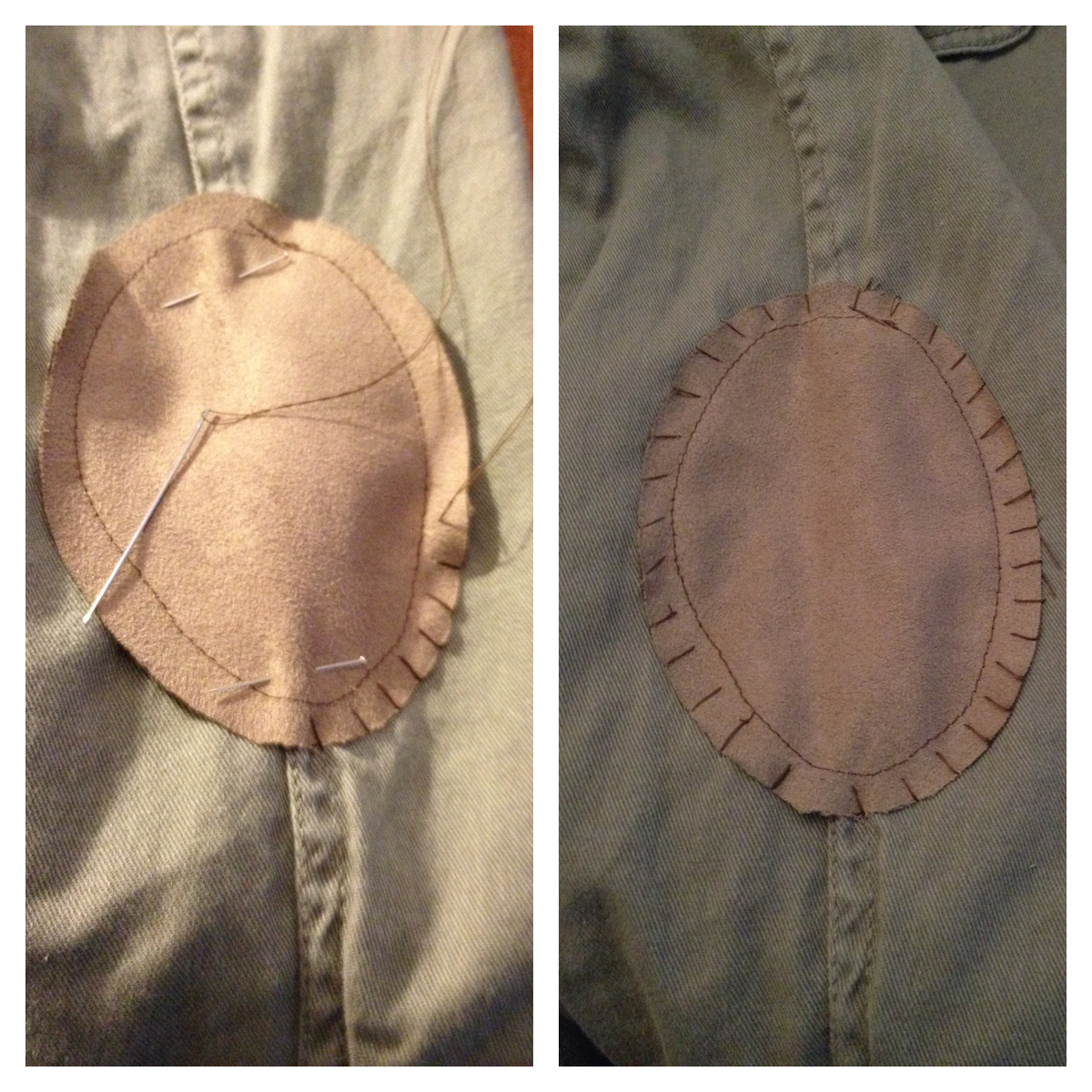 5vie DIY SUEDE ELBOW PATCHES