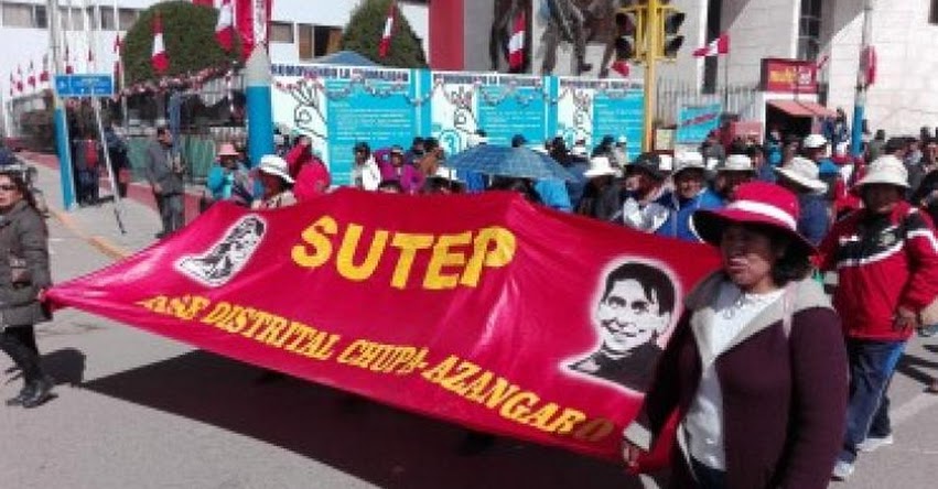 SUTEP regional Puno alista huelga indefinida SUTEP regional Puno alista huelga indefinida