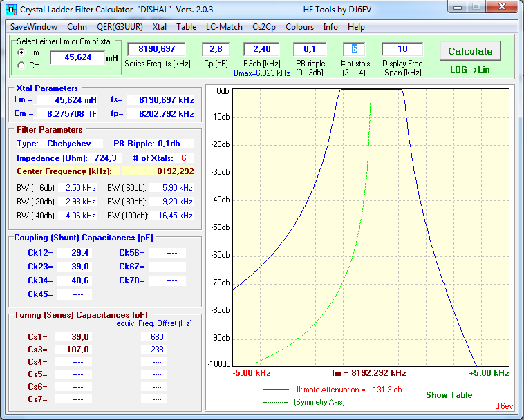 Qrp Radio Amateur XTAL Filter