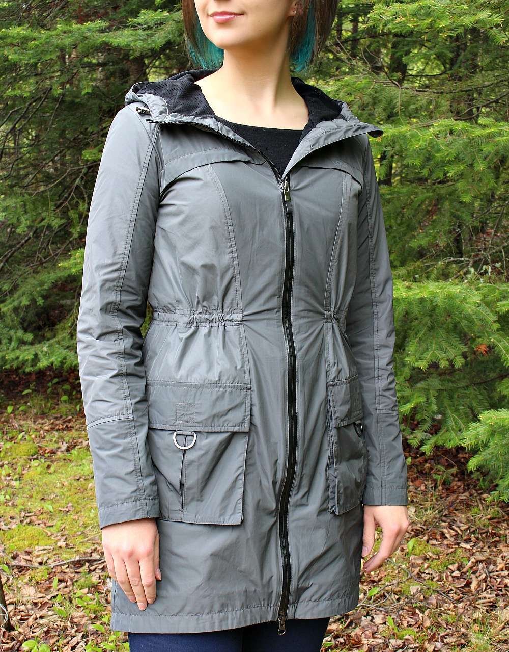 Finding a Modern, Stylish Spring Rain Jacket for Curvy Hips