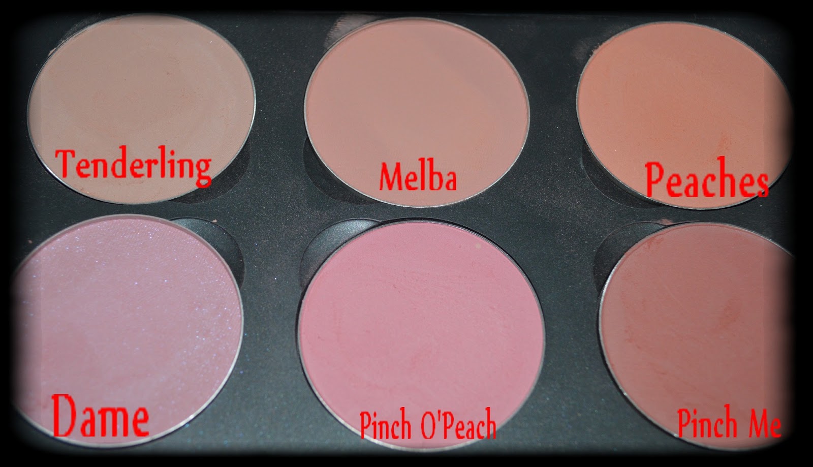 Palette De Fards à Joues Peach - Blush Doux Et Lumineux Pour Un Teint Frais