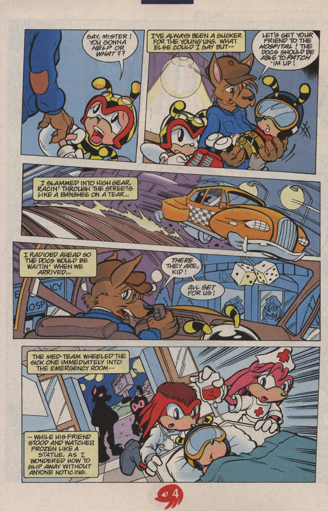 Read online Knuckles the Echidna comic -  Issue #13 - 8