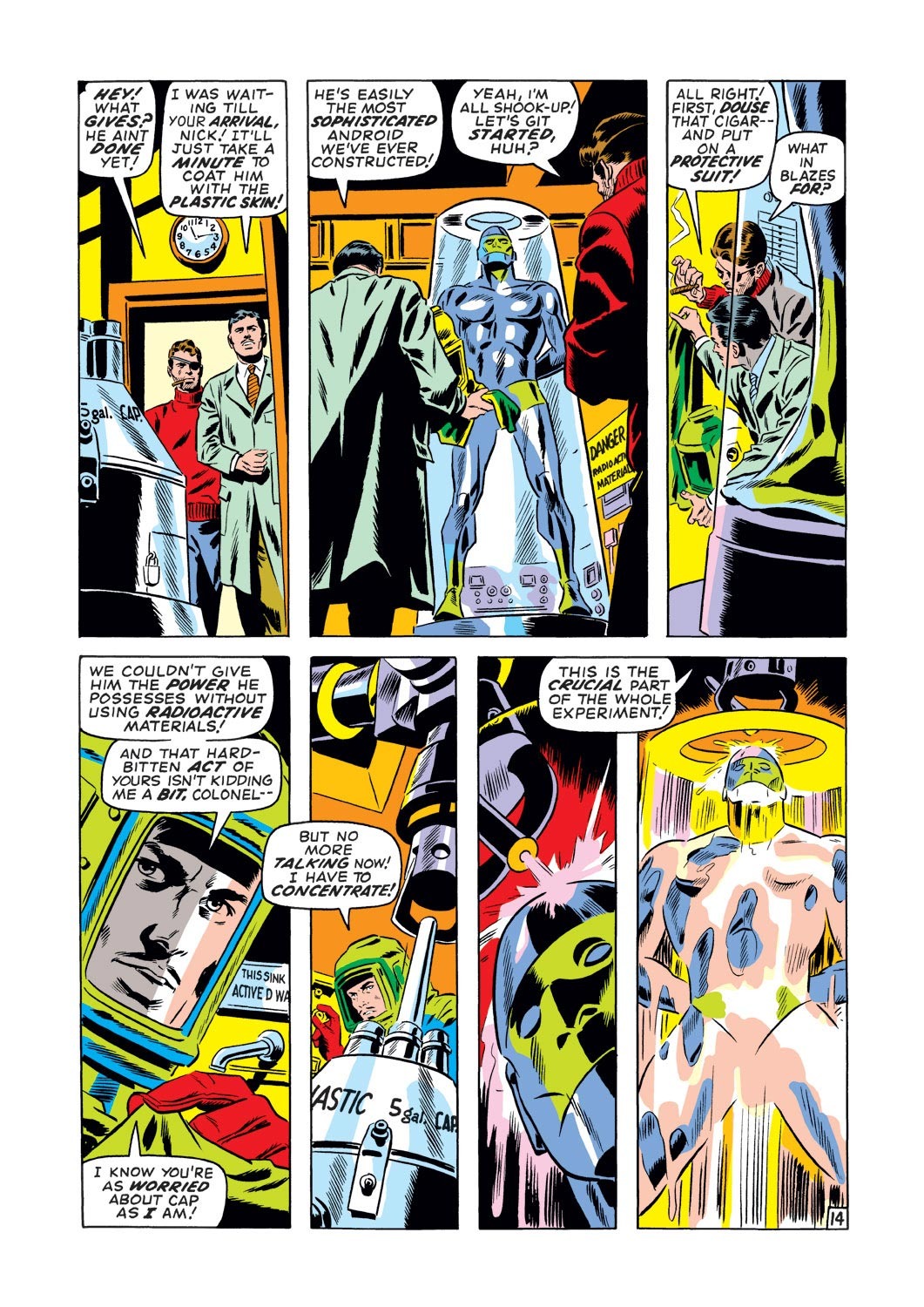 Read online Captain America (1968) comic - Issue #127 - 14