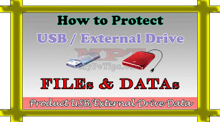 Learn how to Write Protect USB Drive with some trick