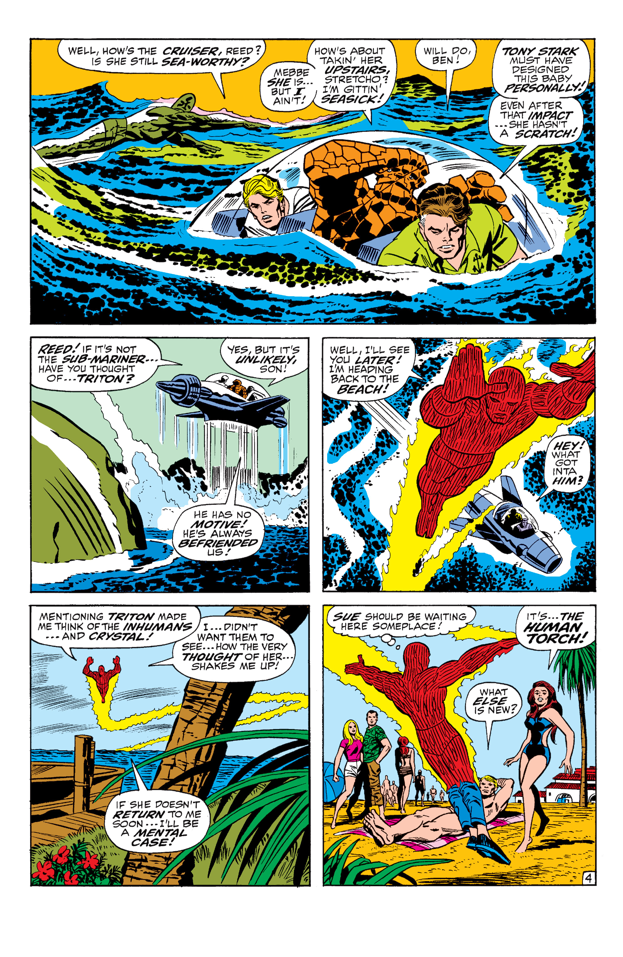Read online Fantastic Four Epic Collection comic -  Issue # At War With Atlantis (Part 2) - 97