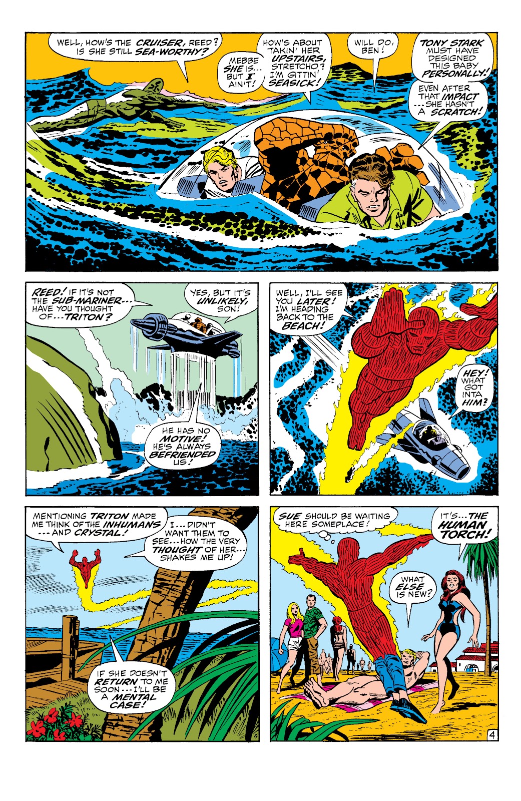 Fantastic Four Epic Collection issue At War With Atlantis (Part 2) - Page 97