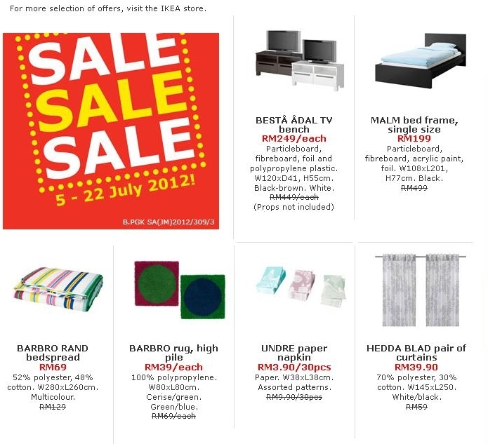 IKEA Malaysia Sale 5 22 July 2012 BEAM
