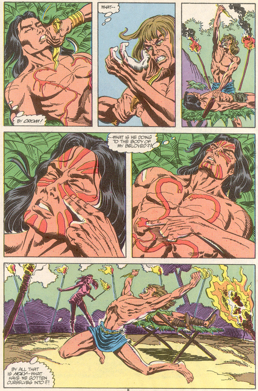 Read online Conan the Barbarian (1970) comic -  Issue #239 - 7