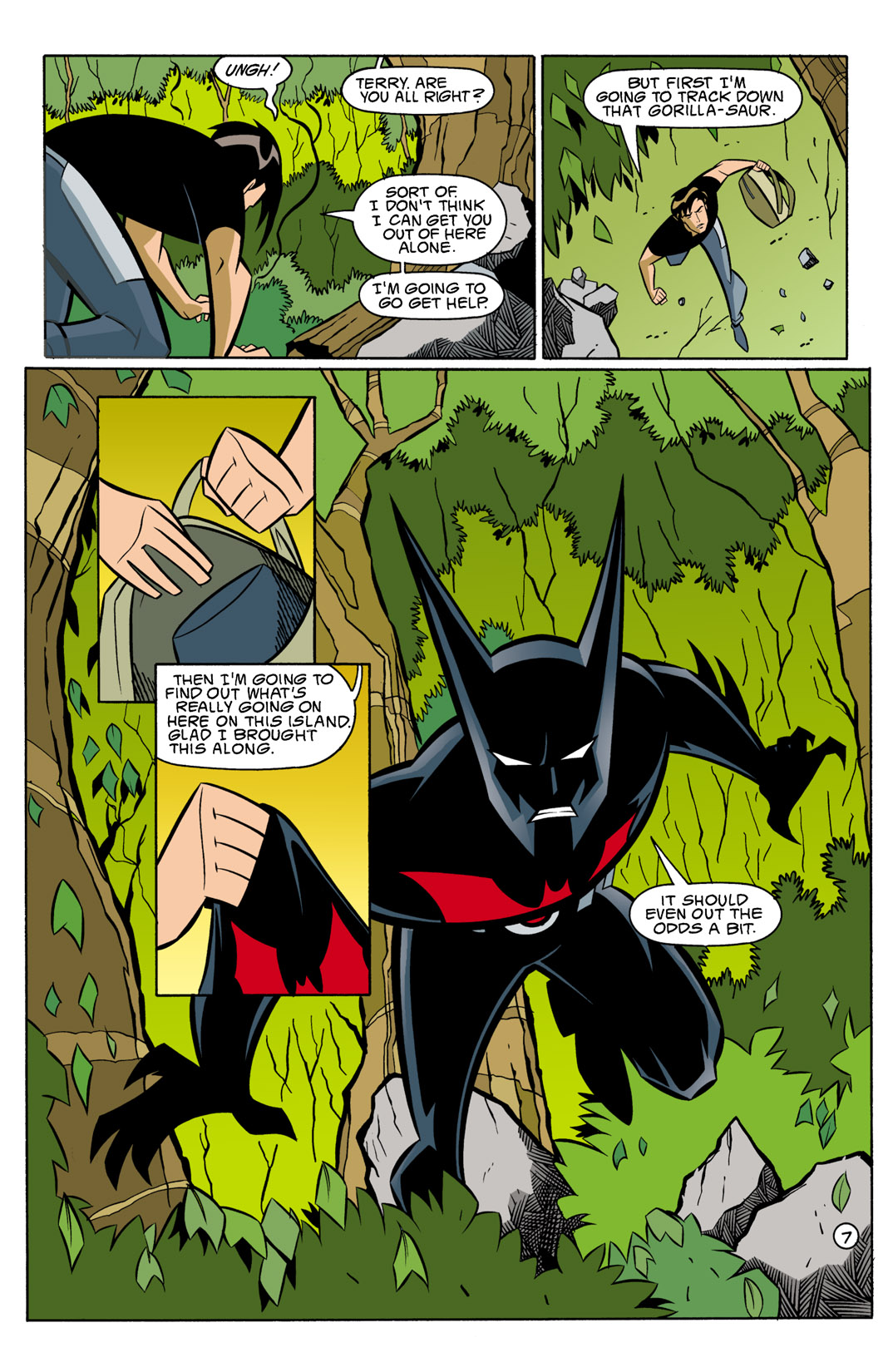 Read online Batman Beyond [II] comic -  Issue #6 - 8