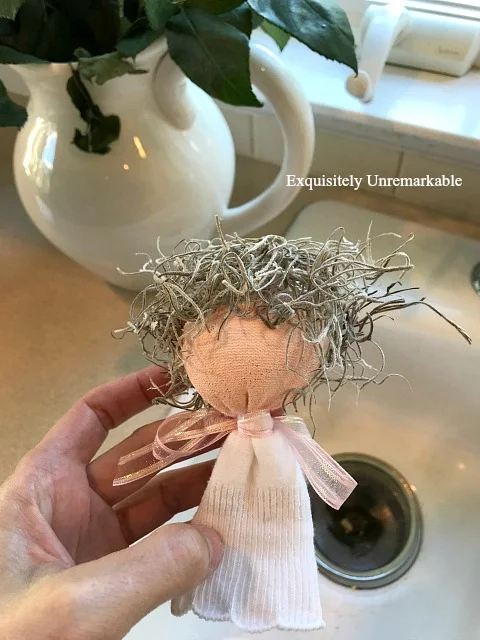 How To Make A Sock Angel Doll
