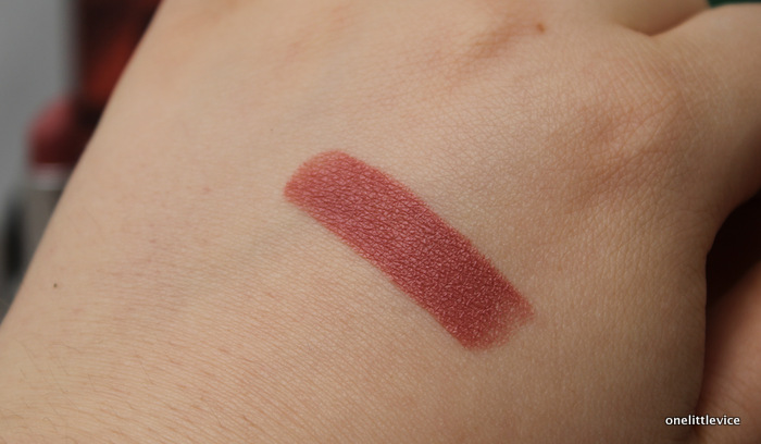 Mac Cosmo Lipstick Review One Little Vice
