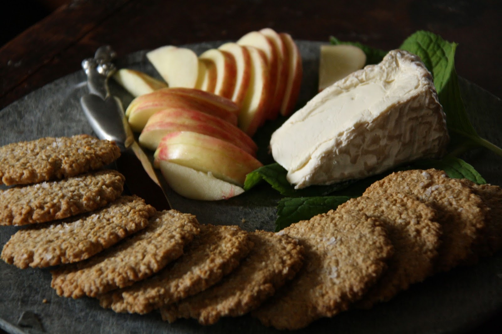 Salted Sugared Spiced English Oat Crackers Salted Sugared Spiced English Oat Crackers