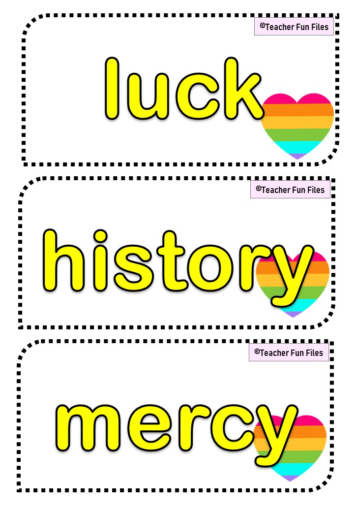 Abstract Noun Flashcards