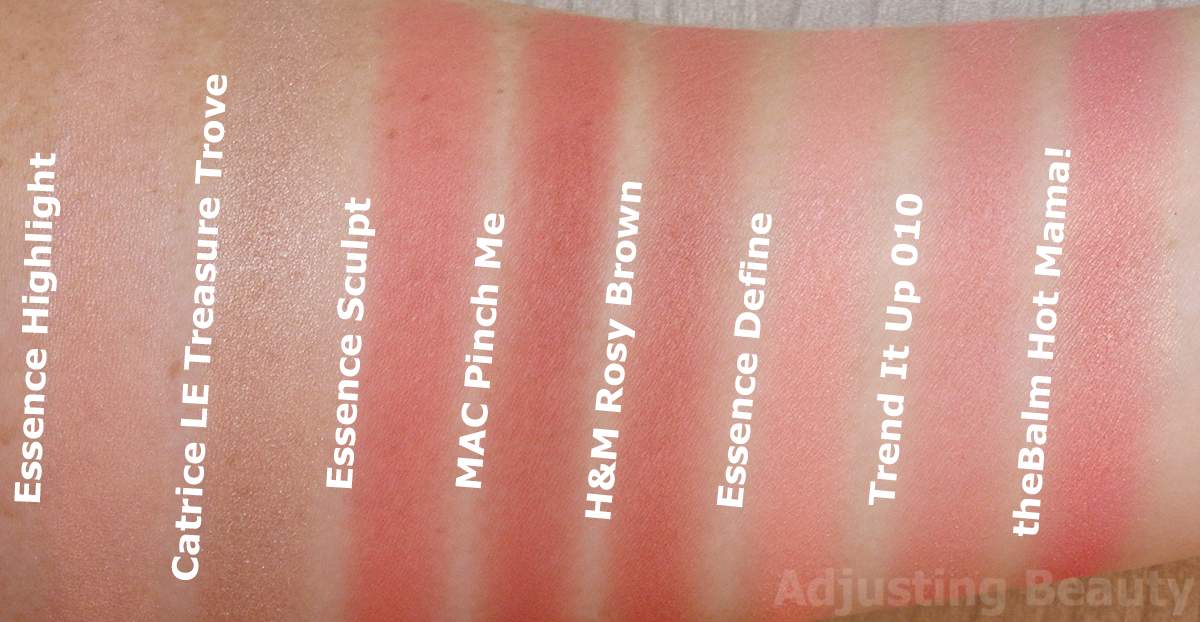 Review Essence Blush Play Sculpting Blush Palette (10 Play It Peach