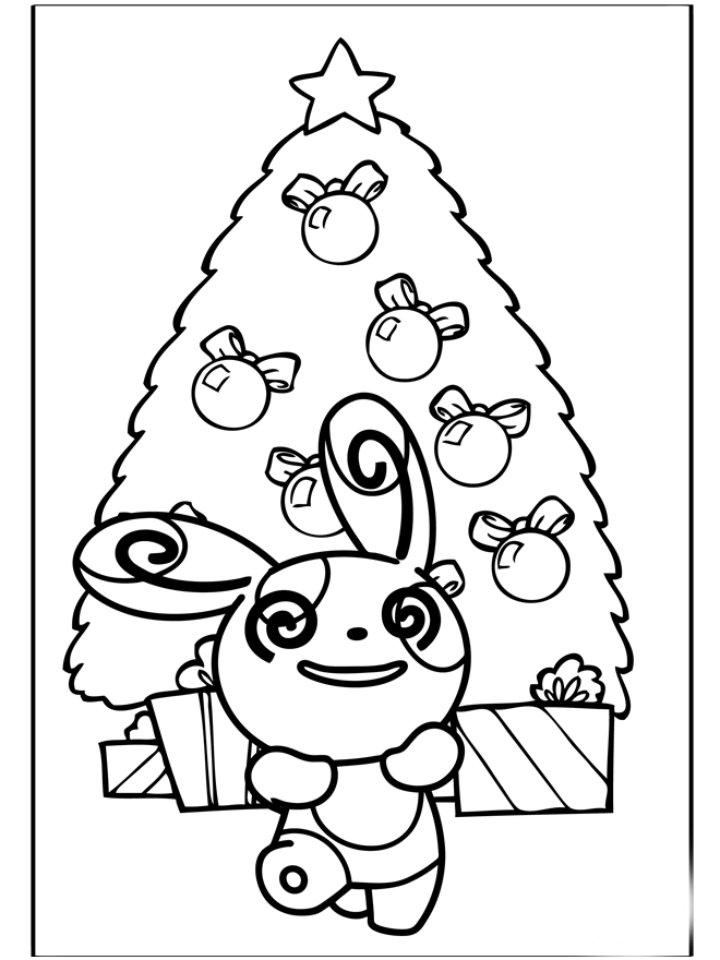 Pokemon Christmas Coloring Pages | Team colors