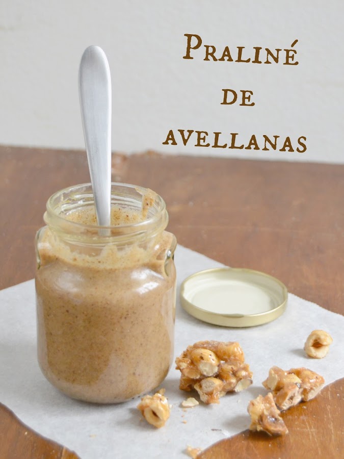 receta como hacer praliné de avellanas