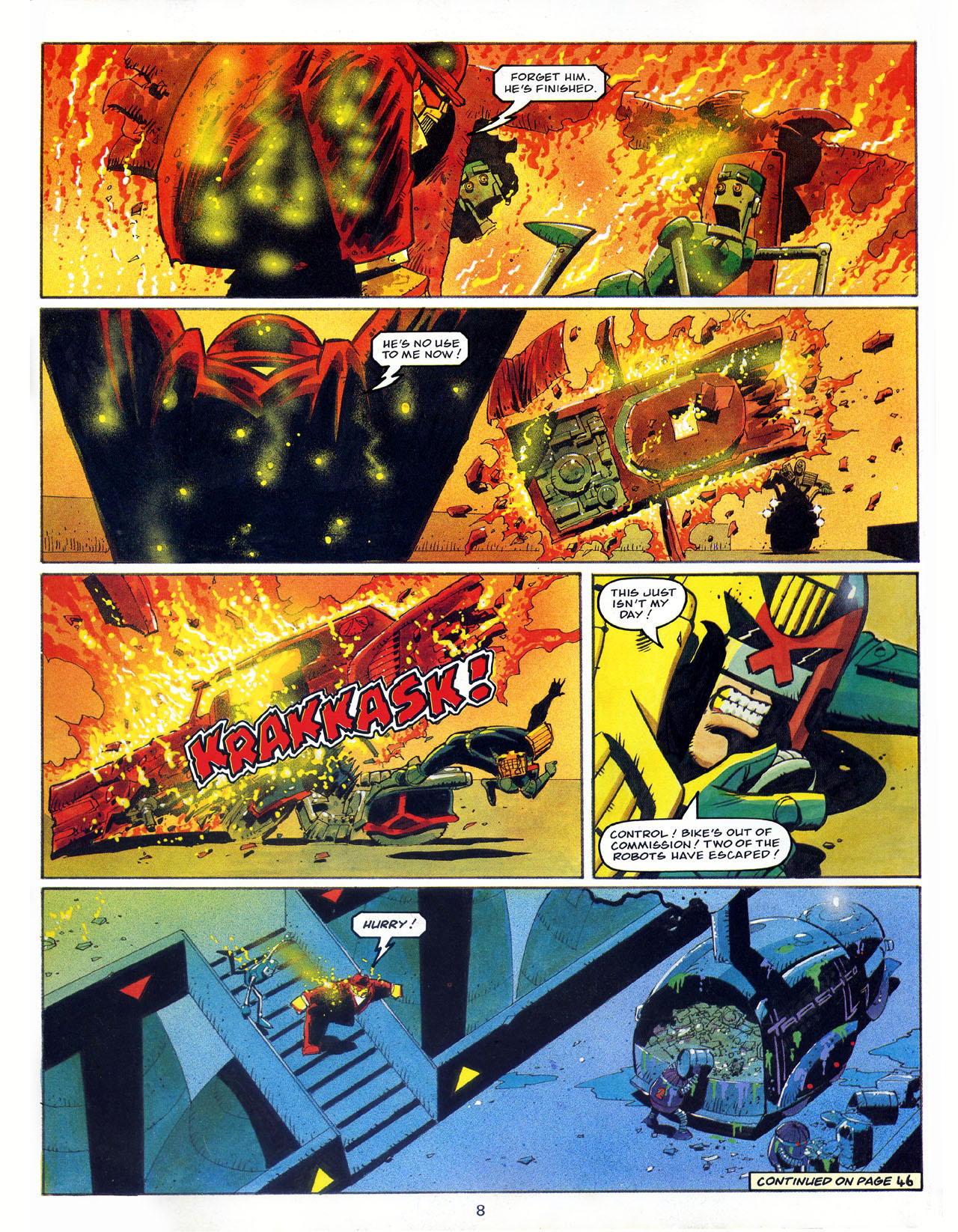 Read online Judge Dredd: The Complete Case Files comic -  Issue # TPB 16 (Part 1) - 247