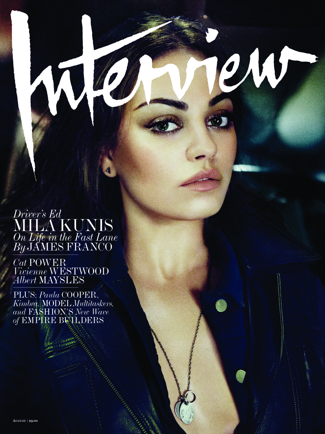 Fashion and Action: Mila Kunis Dior Sophisticate & Interview Grunge Photos