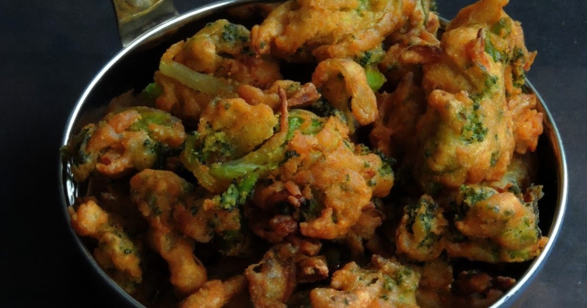 Gluten Free Broccoli & Onion Pakoras Cook N Click