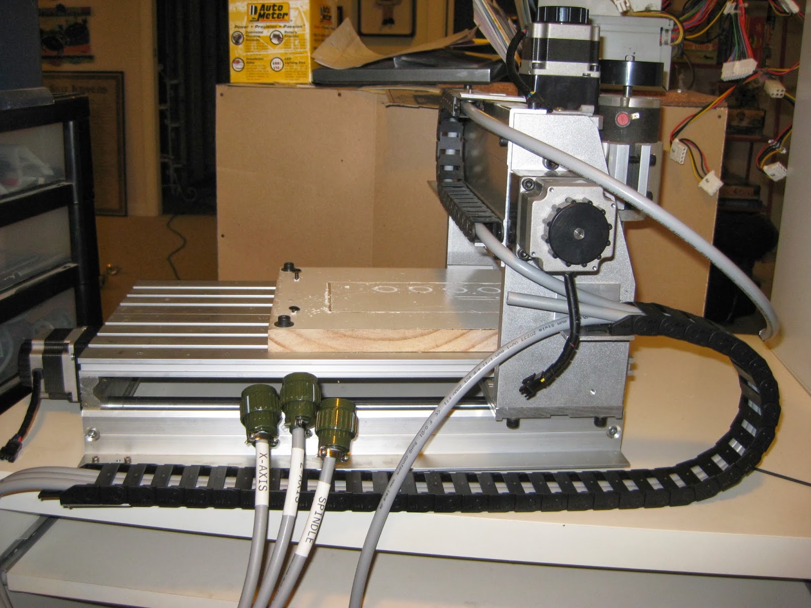 Stone Upgrading 3020 CNC Router Cables & Connectors Part 1