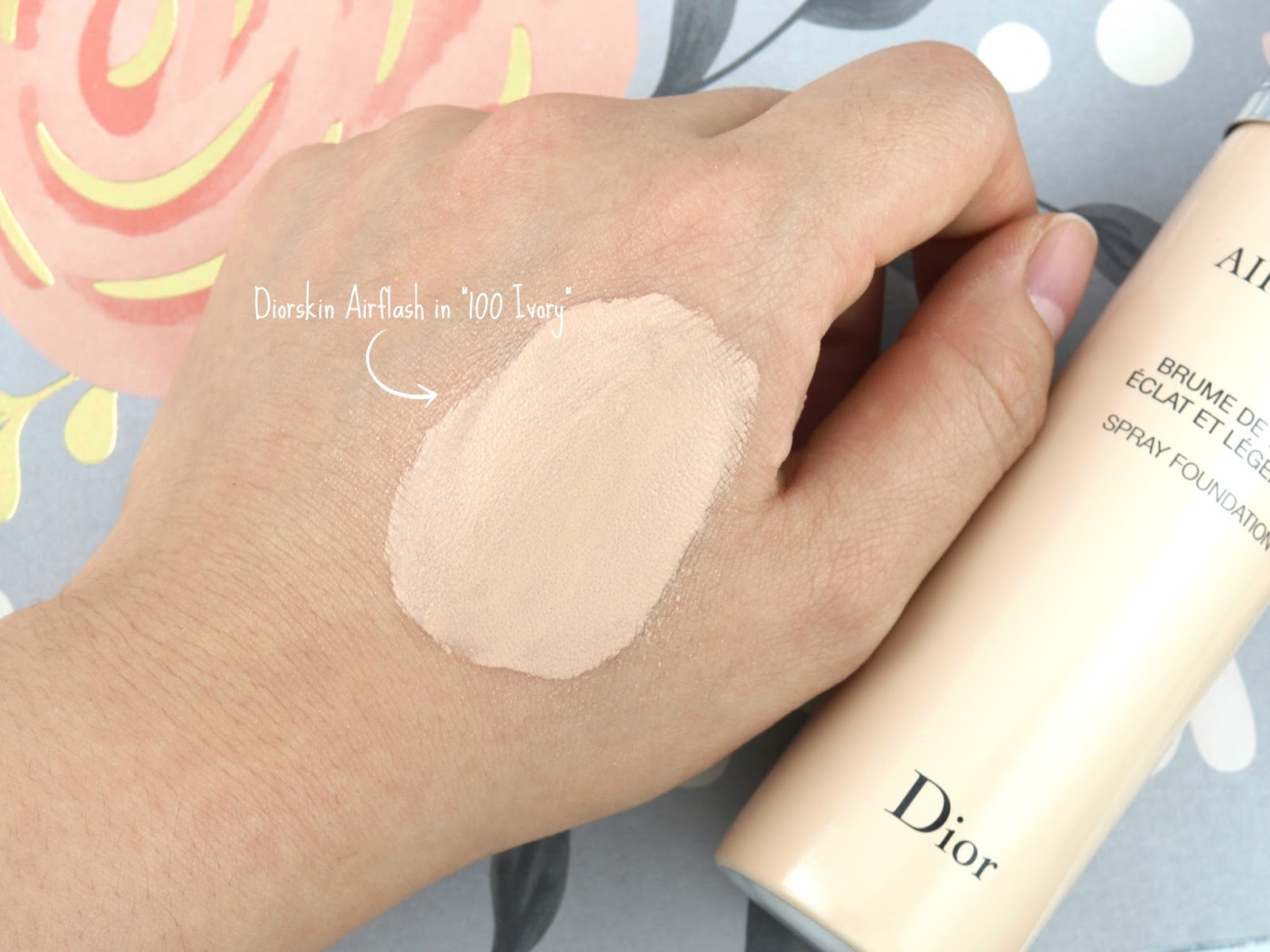 dior airflash before and after