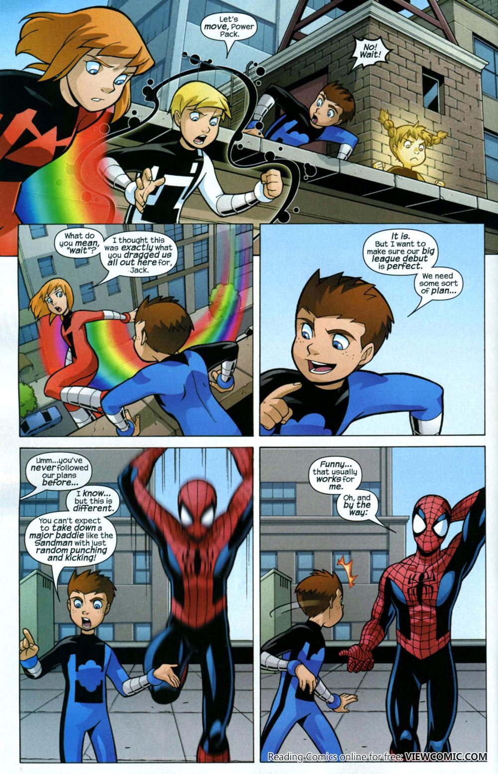 Spider Man And Power Pack 01 Of 04 2007 Read Spider Man And Power