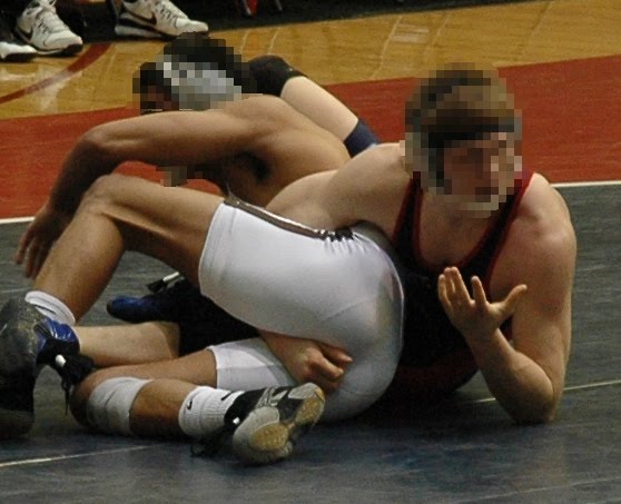 Wrestling Bulge Grab.