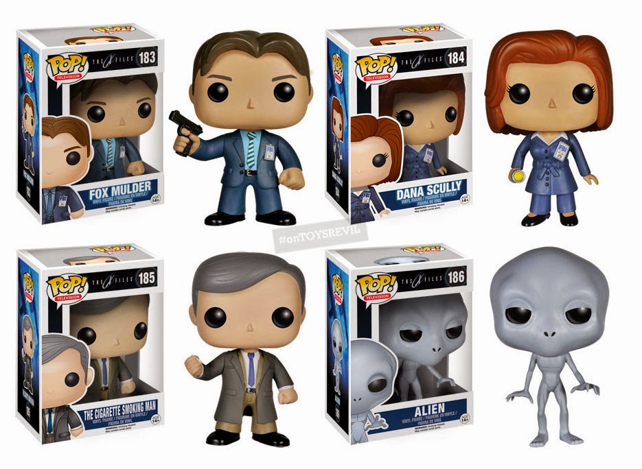 The XFiles by Funko Pop!s & Wacky Wobblers