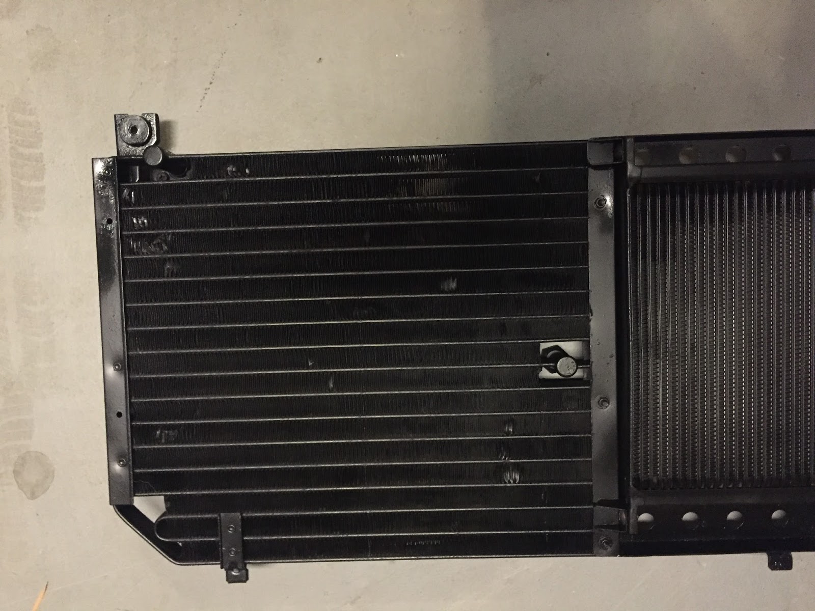 Rare NISMO OptionR32 GTR Parts AC Condenser Oil Cooler Combo