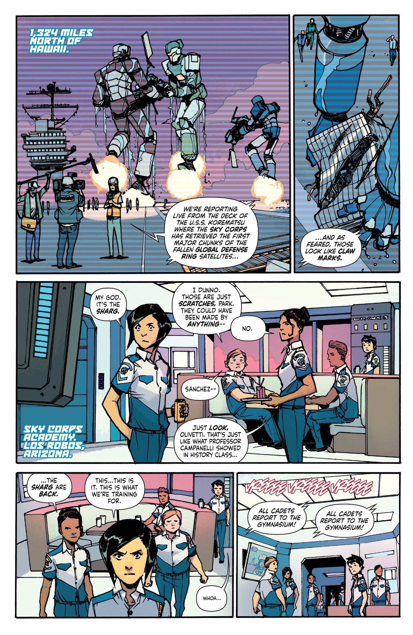 Read online Mech Cadet Yu comic -  Issue #3 - 3