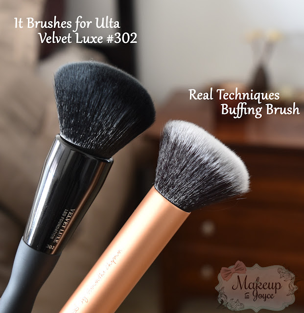 It Brushes for Ulta 302 vs Real Techniques Buffing Brush