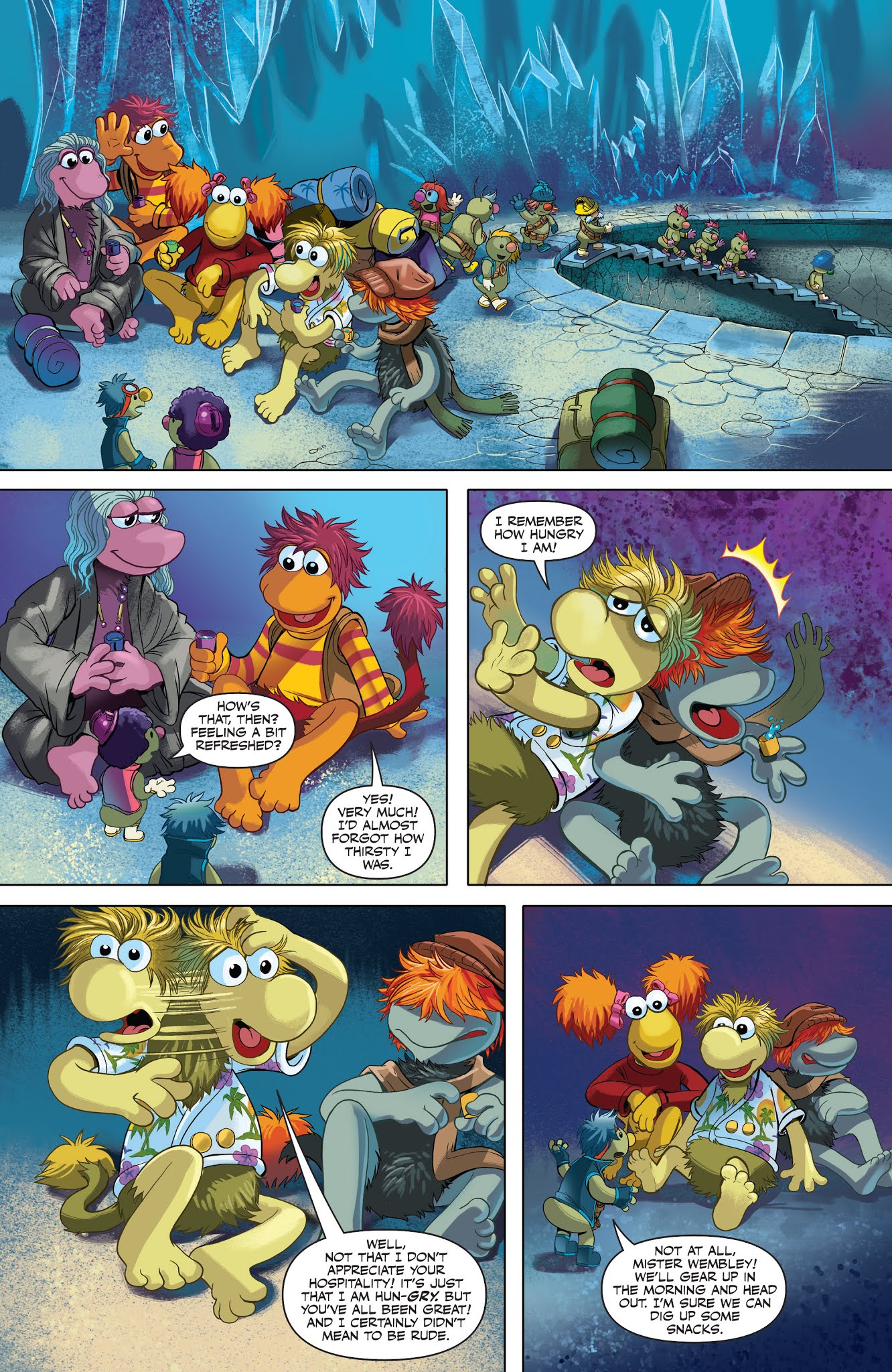 Read online Jim Henson's Fraggle Rock: Journey to the Everspring comic -  Issue #3 - 13