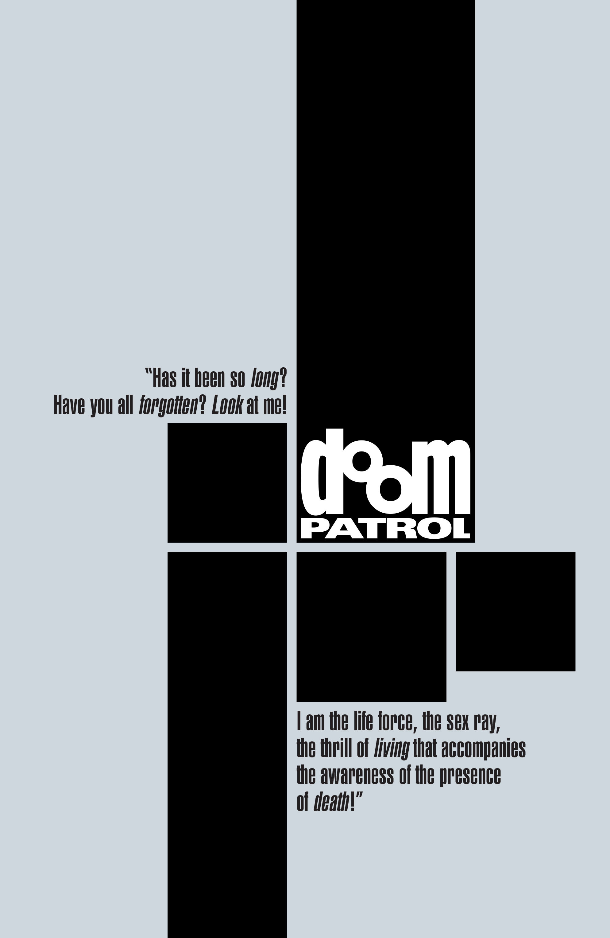 Read online Doom Patrol (1987) comic -  Issue # _TPB 2 (Part 1) - 2