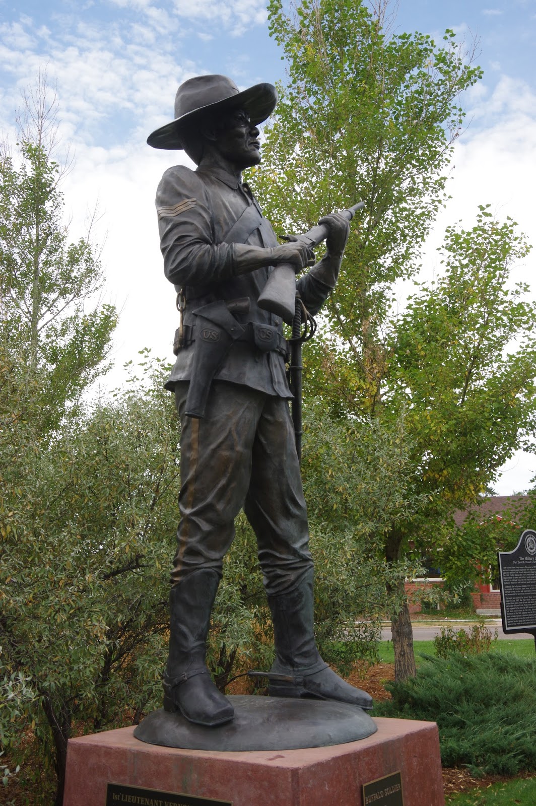 Some Gave All Cheyenne Wyoming's Buffalo Soldier Monument, Vernon