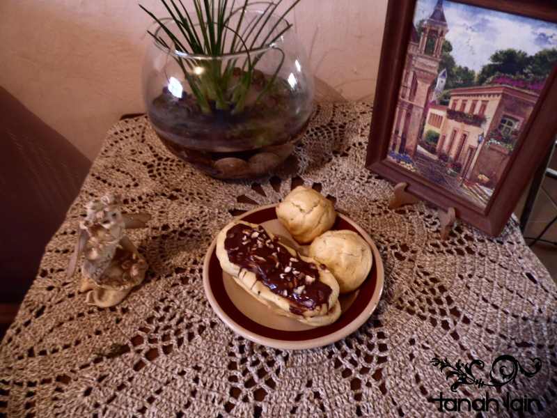 Receta de Eclairs