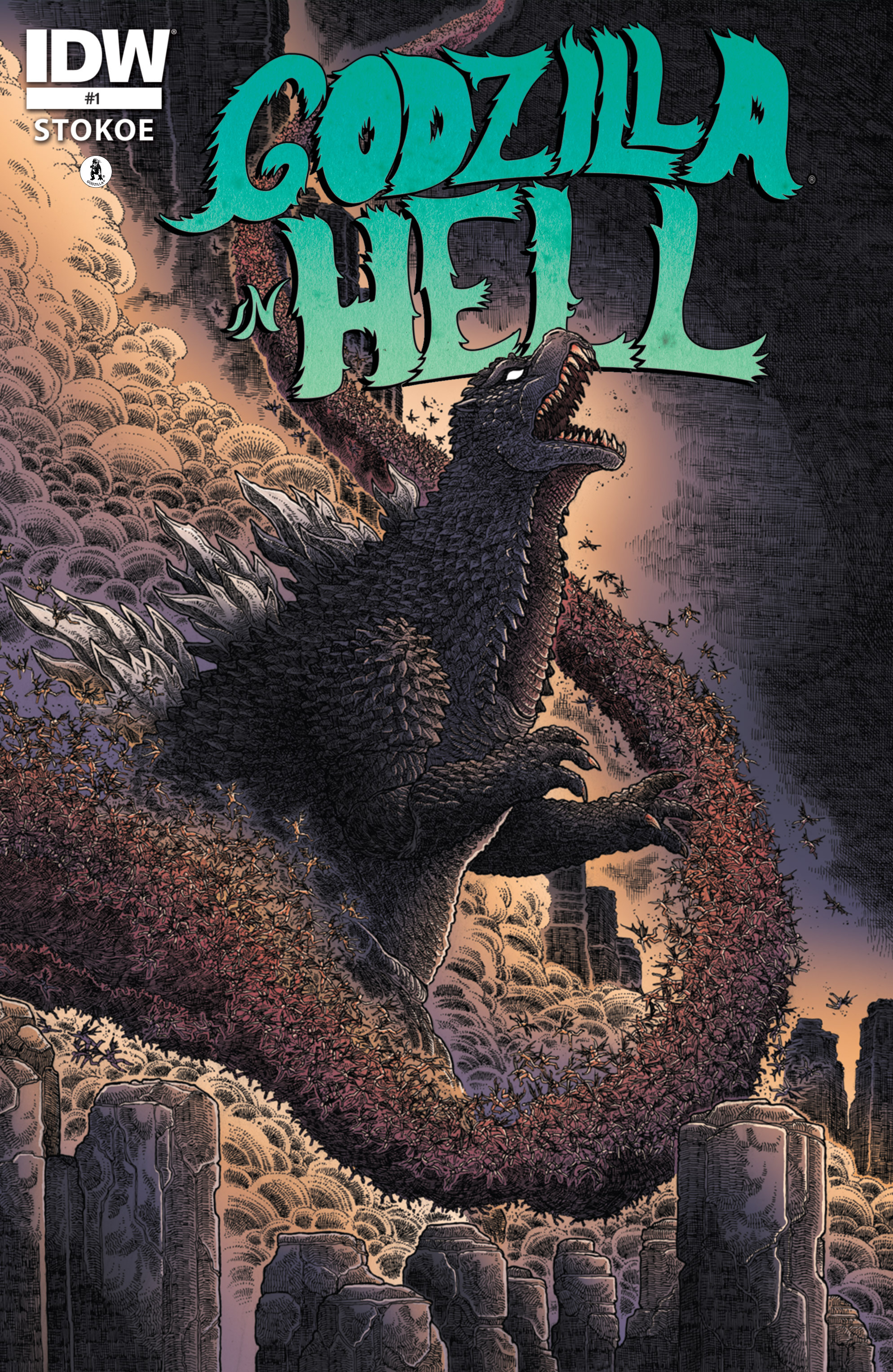 Read online Godzilla in Hell (2015) comic -  Issue #1 - 1