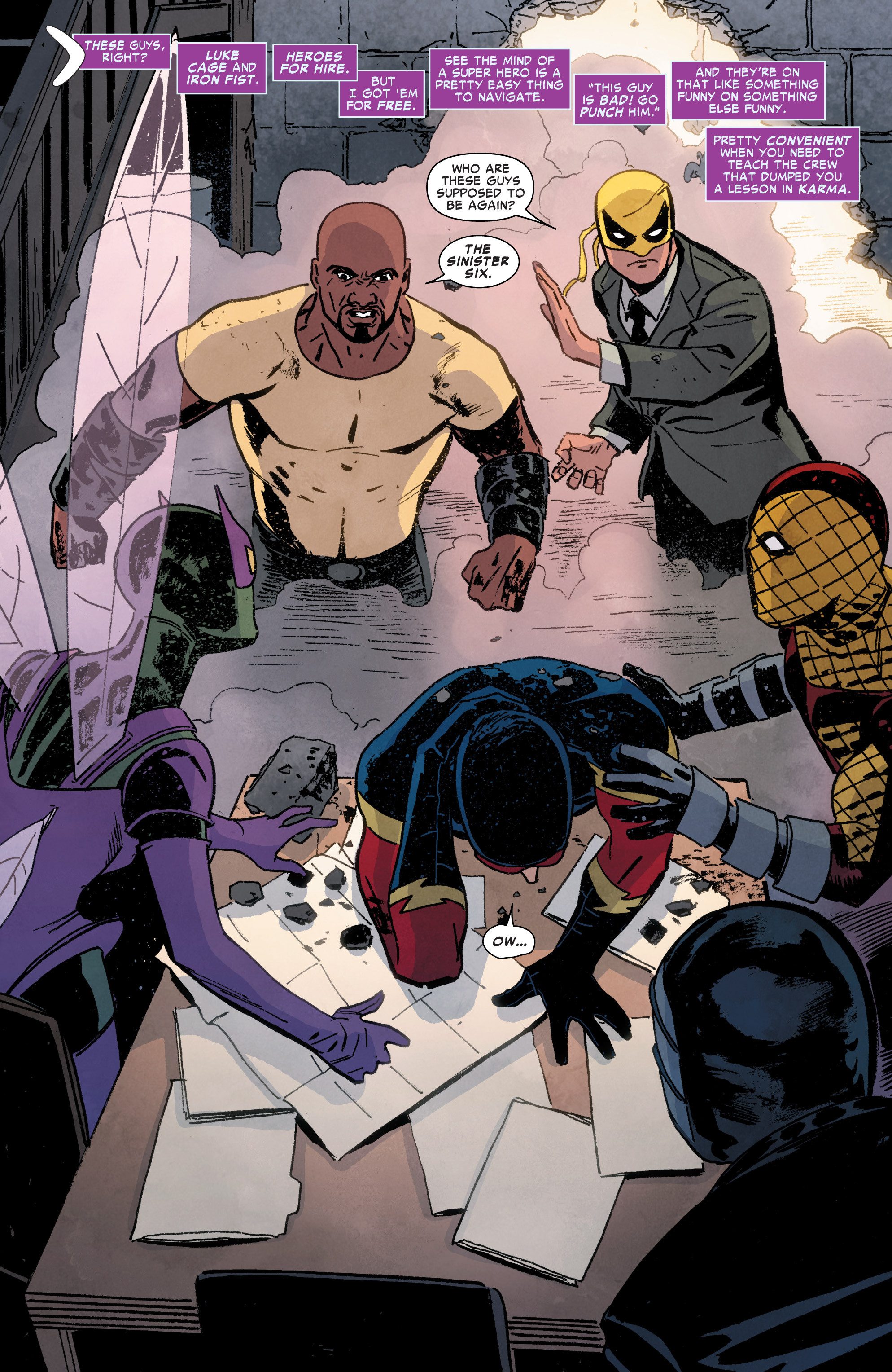 Read online The Superior Foes of Spider-Man comic -  Issue #4 - 5