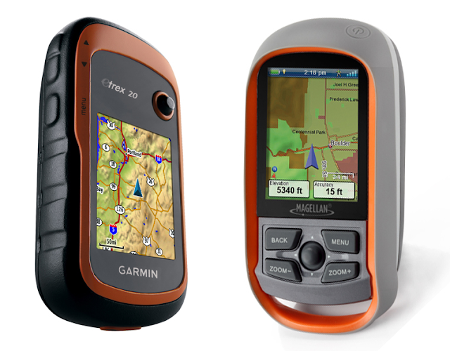 Garmin eTrex 20 та Magellan eXplorist 310