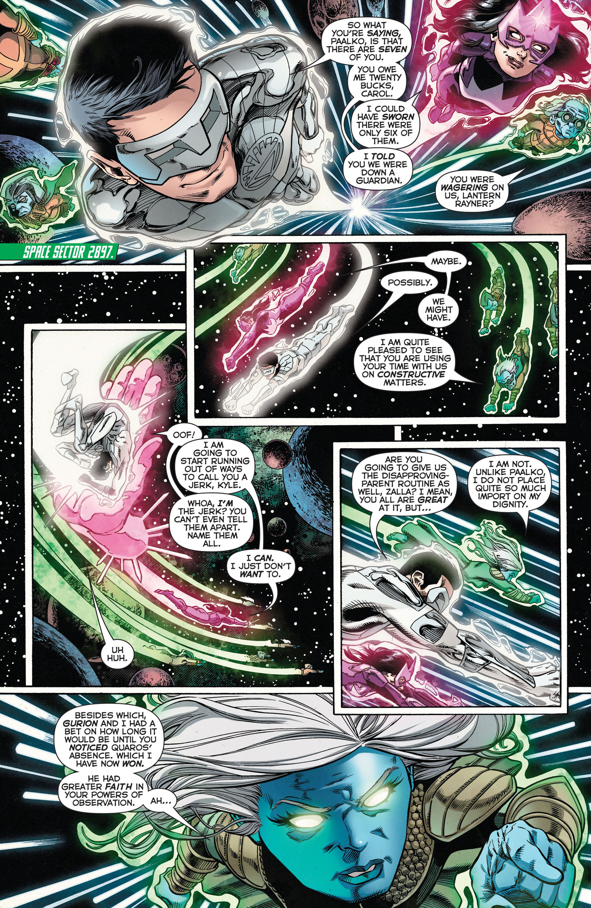 Read online Green Lantern: New Guardians comic -  Issue #28 - 8